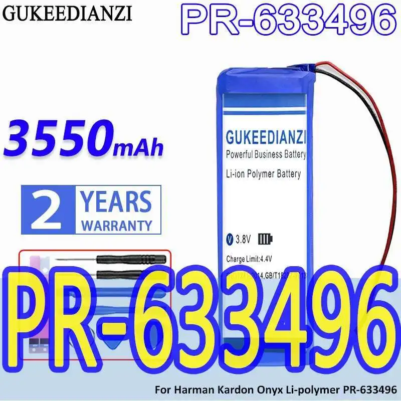 

For Harman Kardon Onyx LI-Polymer PR-633496 Speaker Battery 3550Mah High Capacity