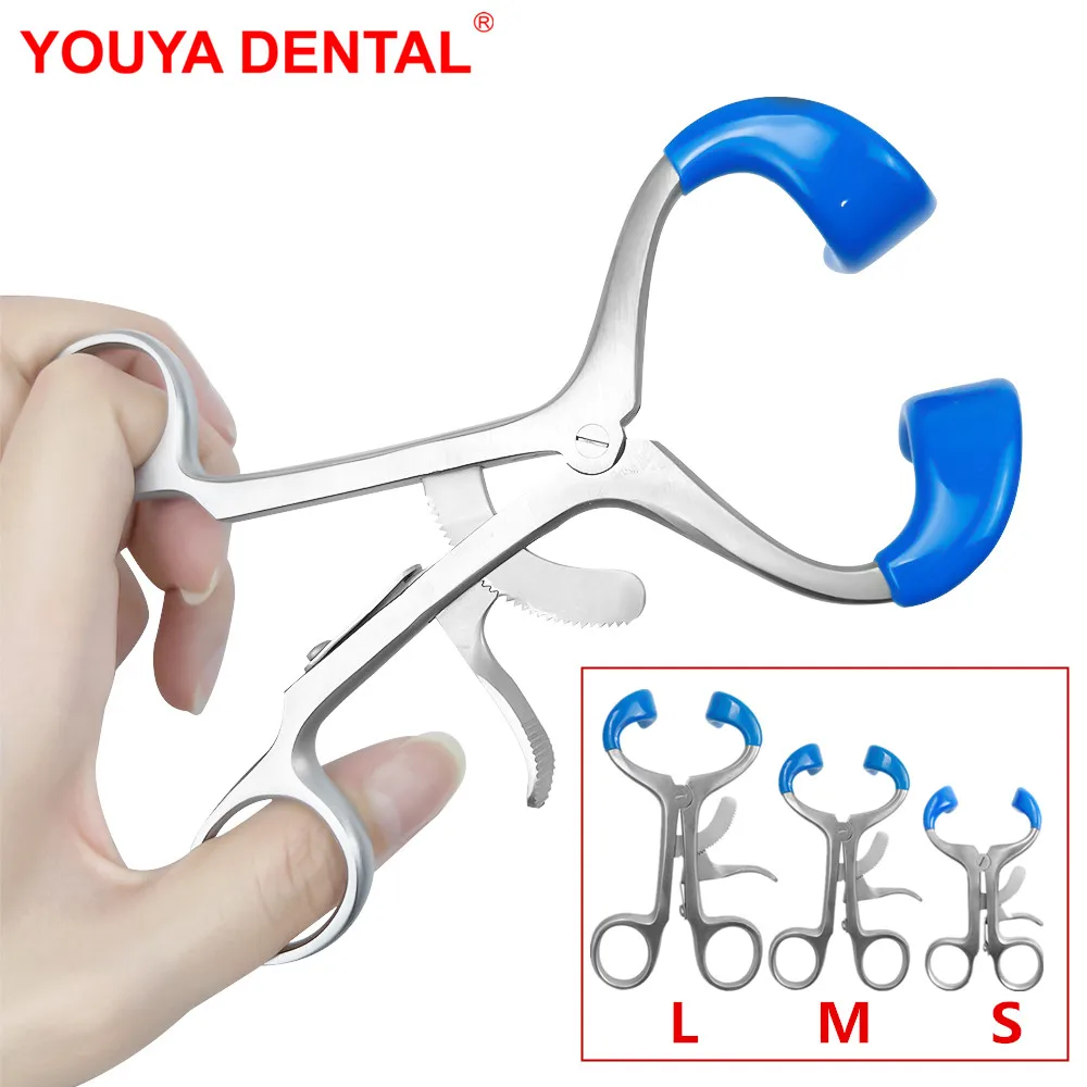 Orthodontic Mouth Opener Dental Check Retractor Expander Metal Stainless Steel Lip Retractors Dentist Instrument Teeth whitening