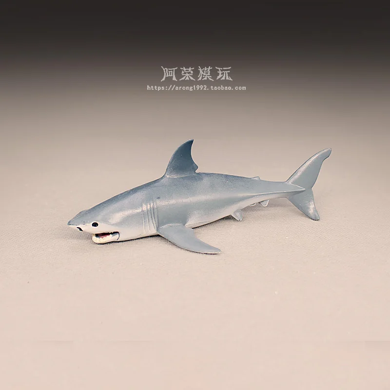 Simulazione cognitiva Modelli di animali marini Squalo a testa di martello Squalo blu Squalo balena Action Figures Accessori per ornamenti in miniatura