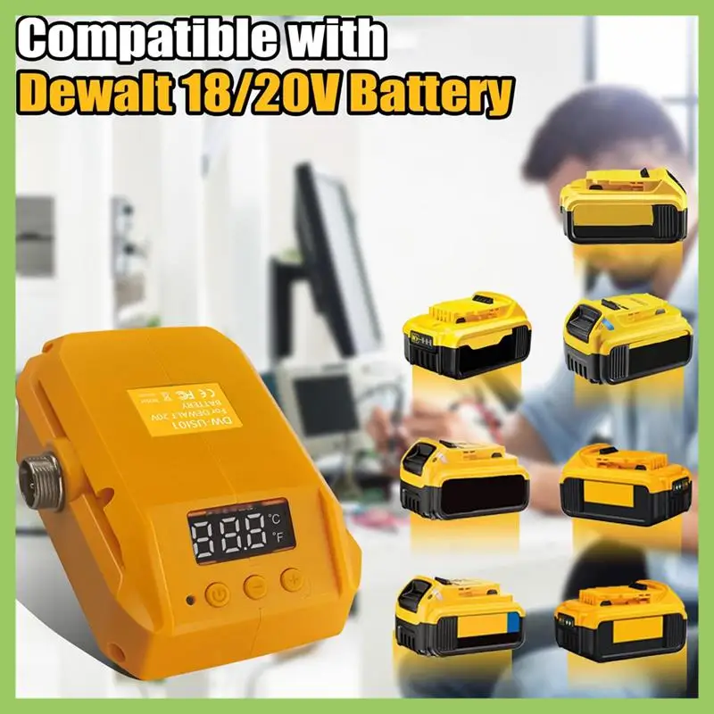 

60W 480°C Portable Cordless Electric Soldering Iron Multifunction Electric Welding Machine For Dewalt 20V Battery Easy Install