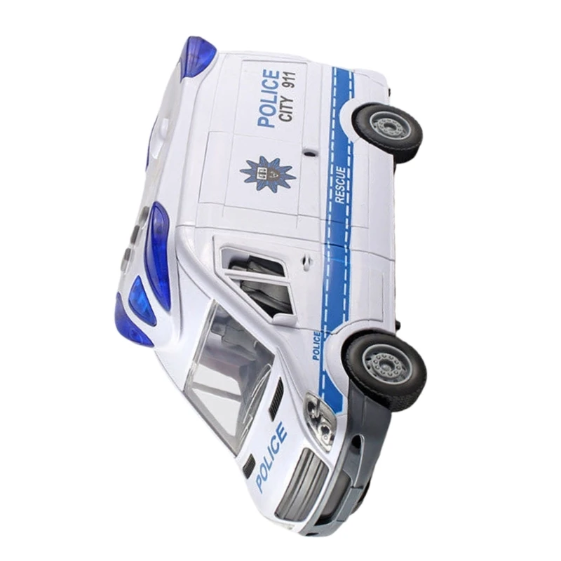 Exciting Ambulance Friction Power Car Toy Children Party Special Birthday Gift for Infant First Toy Car