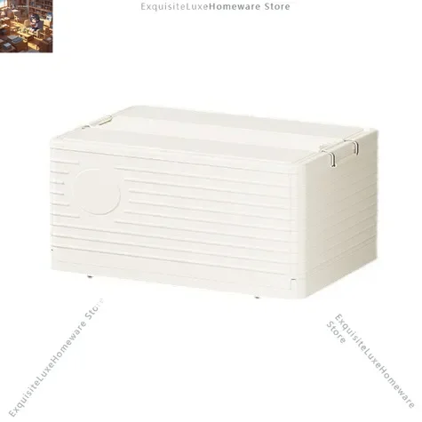 

Storage box Household large-capacity free installation Foldable sundries Toys Clothing Books Storage box