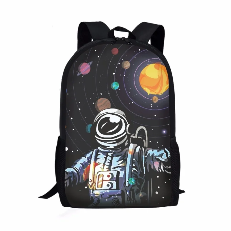 

Space Astronaut Solar System Pattern School Bags for Kids Boys Book Bag Fashion Children Backpacks Teenagers Girls Boys Backpack