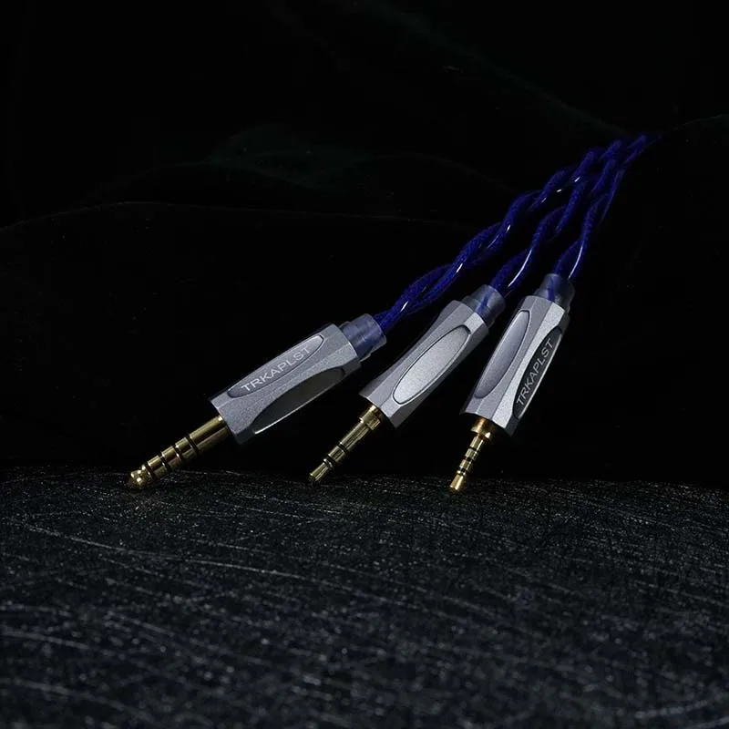 TRKAPLST-50 7N OCC versilbertes Kopfhörerkabel 2,5 3,5 4,4 mm symmetrisches Upgrade-Kabel für IE900 0,78 mm versenktes 2-poliges MMCX HIFIMAN – Detail 9