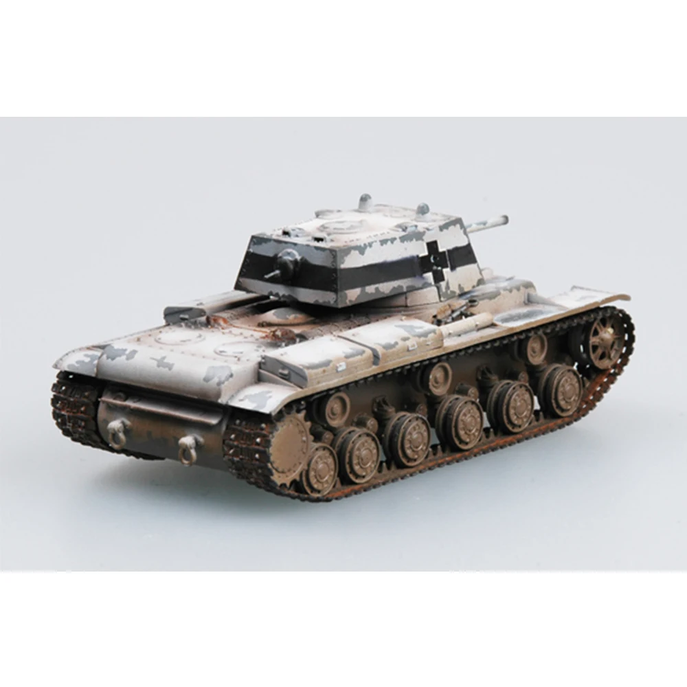 

Easymodel 36278 1/72 WWII Soviet KV1 Heavy Tank German Captured Assembled Finished Military Model Static Plastic Collection Gift