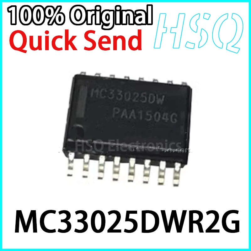 1PCS New MC33025DWR2G MC33025DW SOP16 High-speed Dual End Controller IC