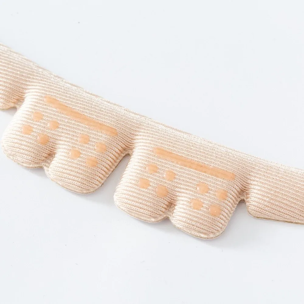 Confortável invisível antiderrapante almofada de pé auto-adesivo esponja macia antepé almofada gel sapatos de calcanhar almofada cuidados com os pés