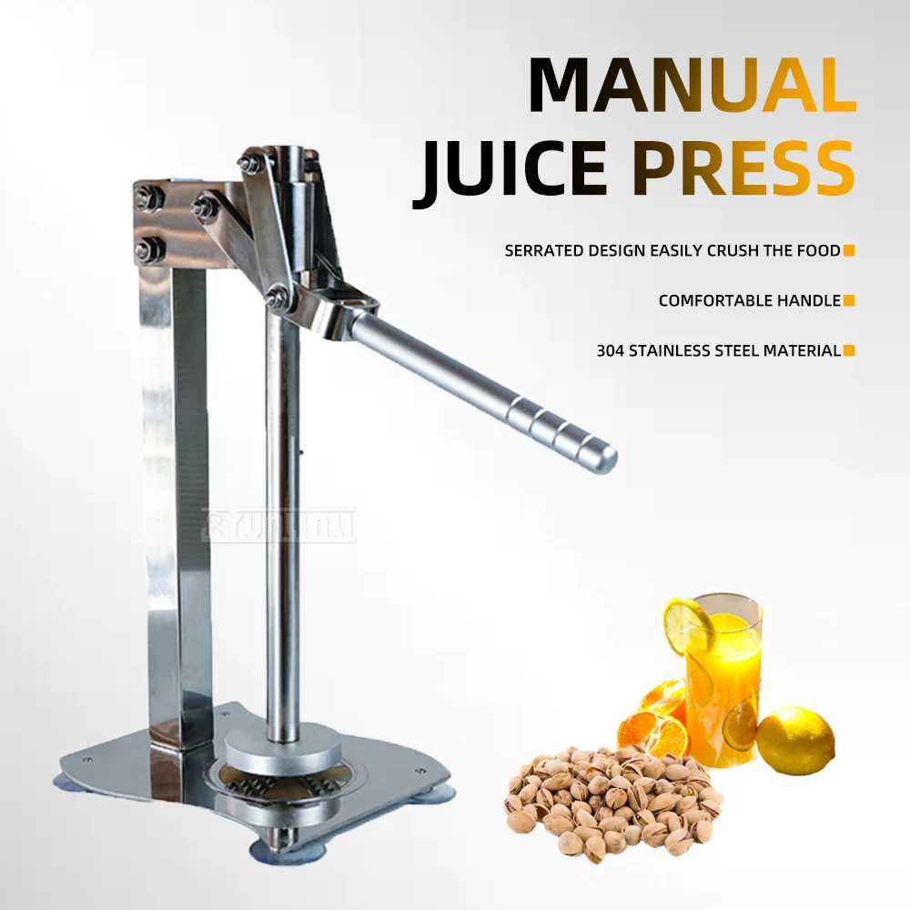 

HFS-197 Manual Juicer Hand Operated Stall Juicer for Fresh Juice Making Kitchen Gadget