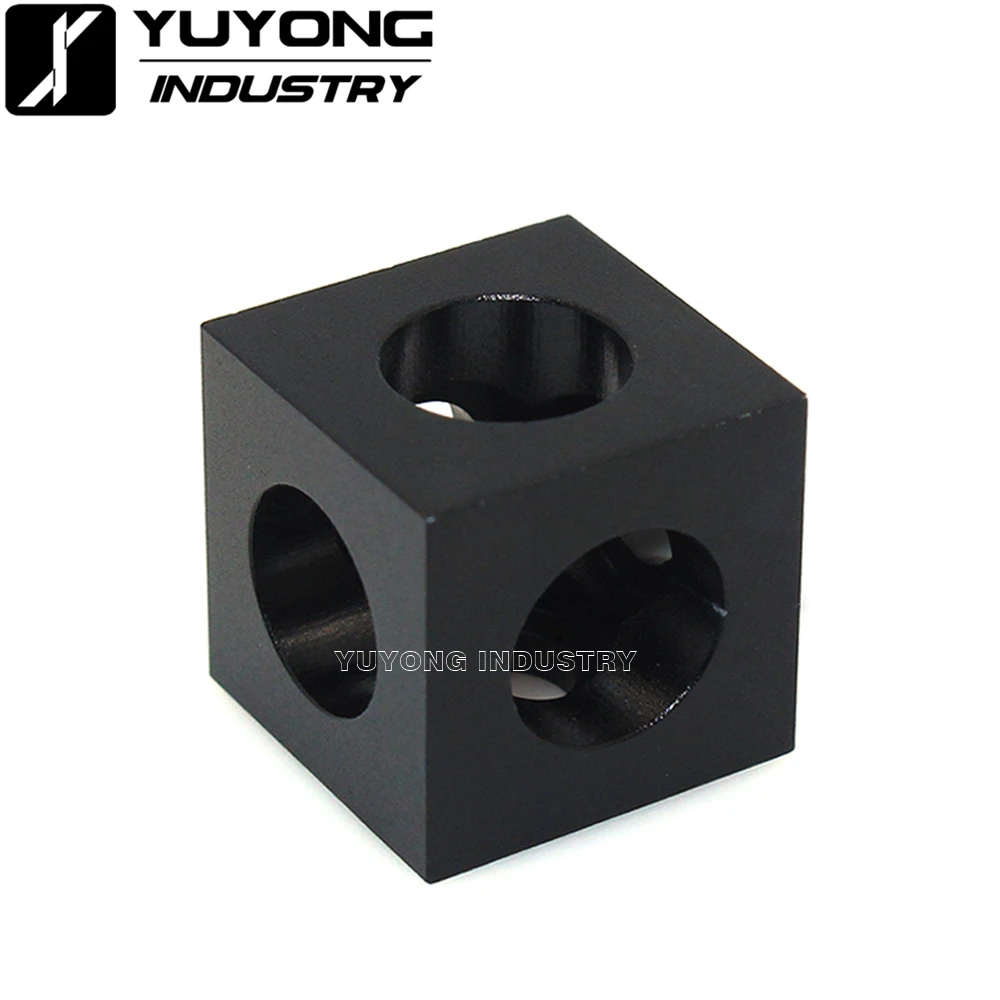 10pcs Openbuilds Cube Corner Connector Bracket Three Way Cube Adjustable Wheel Block Fit 20mm Profile extrusion 3D Printer Parts