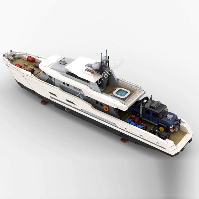 4367 قطعة MOC Explorer's يخت السفينة اللبنات مجموعة قارب رهيب الطوب لعب للأطفال هالوين هدايا عيد ميلاد الاطفال هدية
