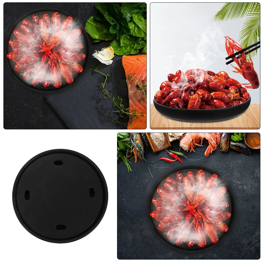 

Japanese Sushi Serving Plate Sashimi Platter Molecular Cuisine Ice Tray Salmon Sushi Dish Decorative Seafood Display Buffet