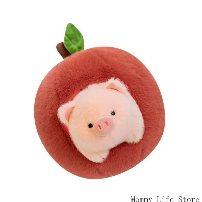 

Funny Piggy Stuffed Animals Fruit Toy Soft Comfortable Piggy Doll Early Education Toddlers Toy