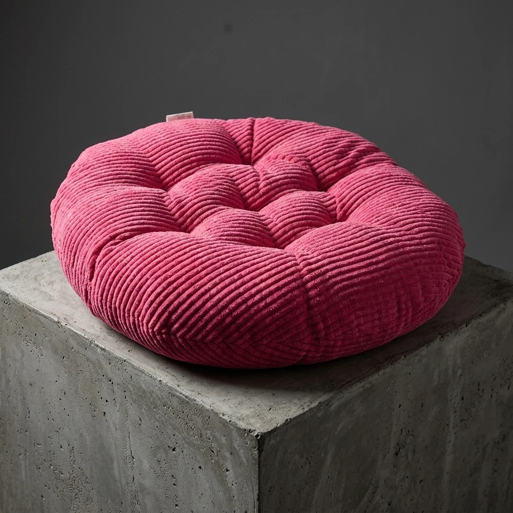 Rond dik corduroy stoelkussen, - Meditation Cushion Zafu recensie en prijs