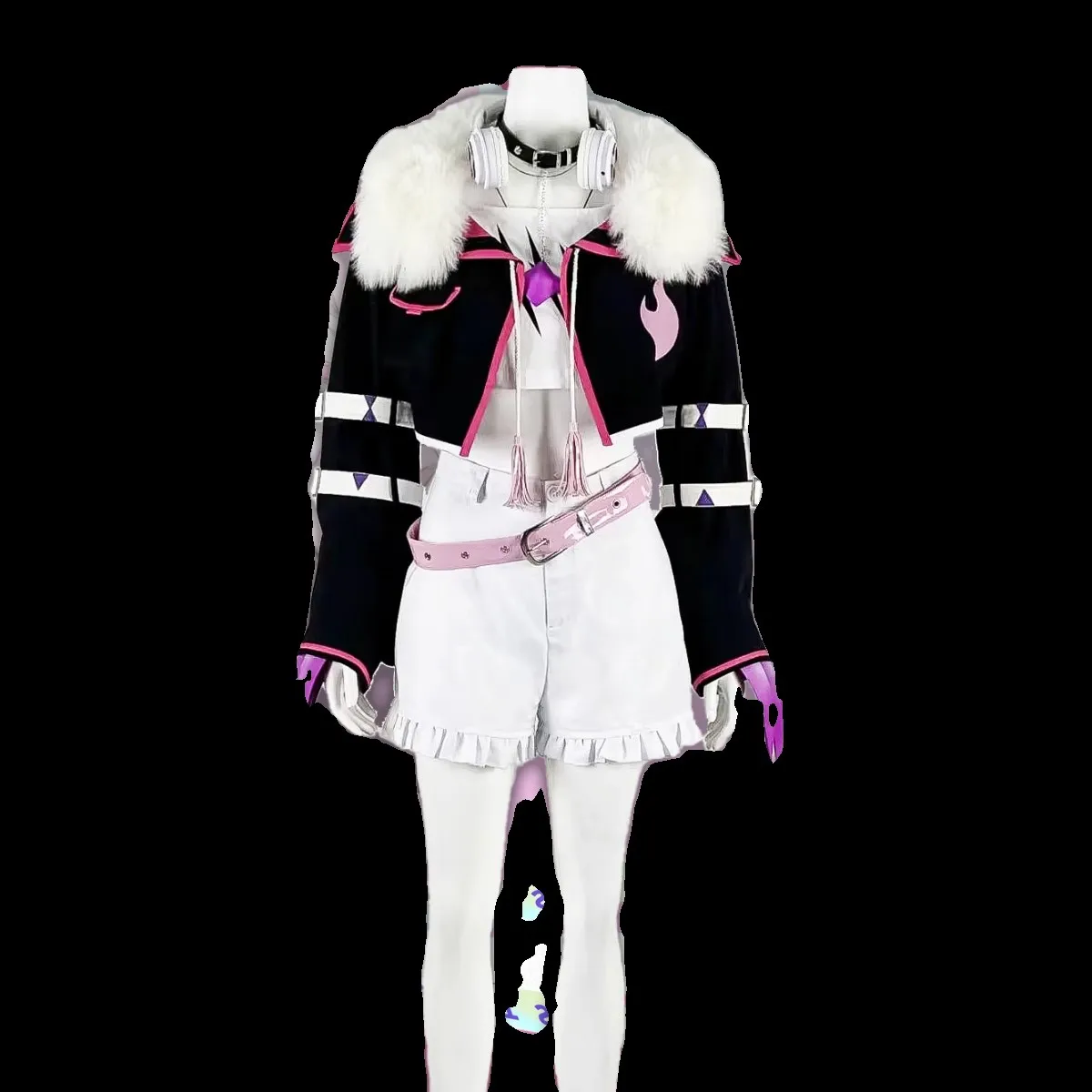 COS-KiKi Vtuber Hololive Mococo Game Suit Nifty Lovely Cosplay Costume Halloween Carnival Party Role Play Outfit Women XS-XXL