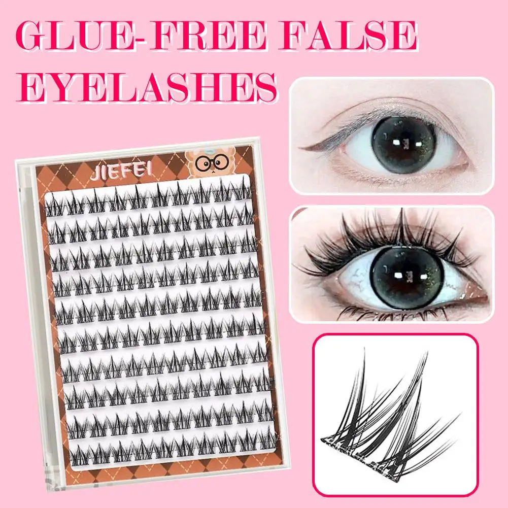 10 Rows Cluster Lashes Natural Charming Lashes Eyelash Extension Fluffy Single Clusters False Eyelashes Makeup Tools Makeup Tool