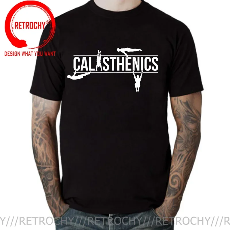 Calisthenics Chin-up GYM T Shirt Calisthenics Lever Street Strength Alisthenics Motivation T-Shirt Alisthenic Pull Up Tee Shirt