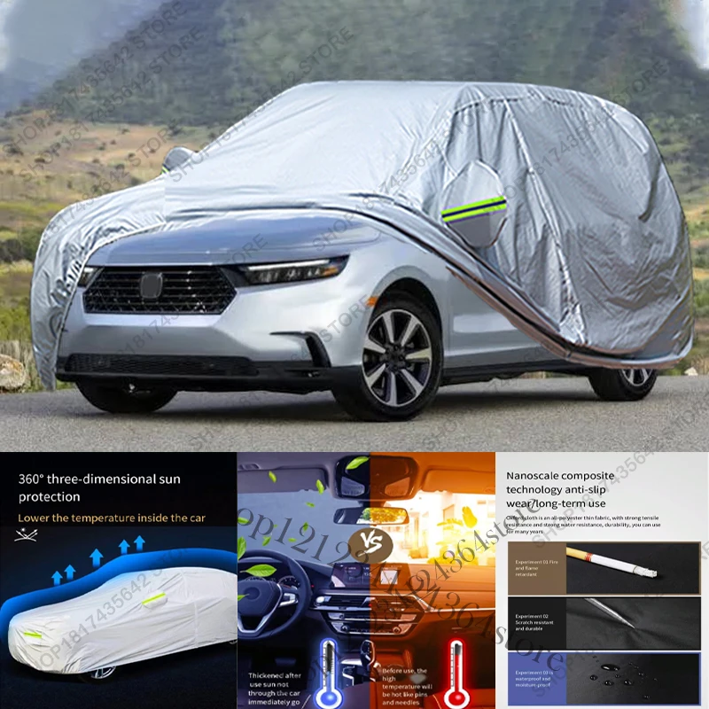 Full Car Cover Compatible with Honda Odyssey 2018-2025 All-Weather Sun Rain UV Dust Proof Rain Outdoor Indoor Protect