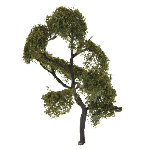 1:75 Scale DIY Ash Model Tree for Railways Railroad street and park Accessories