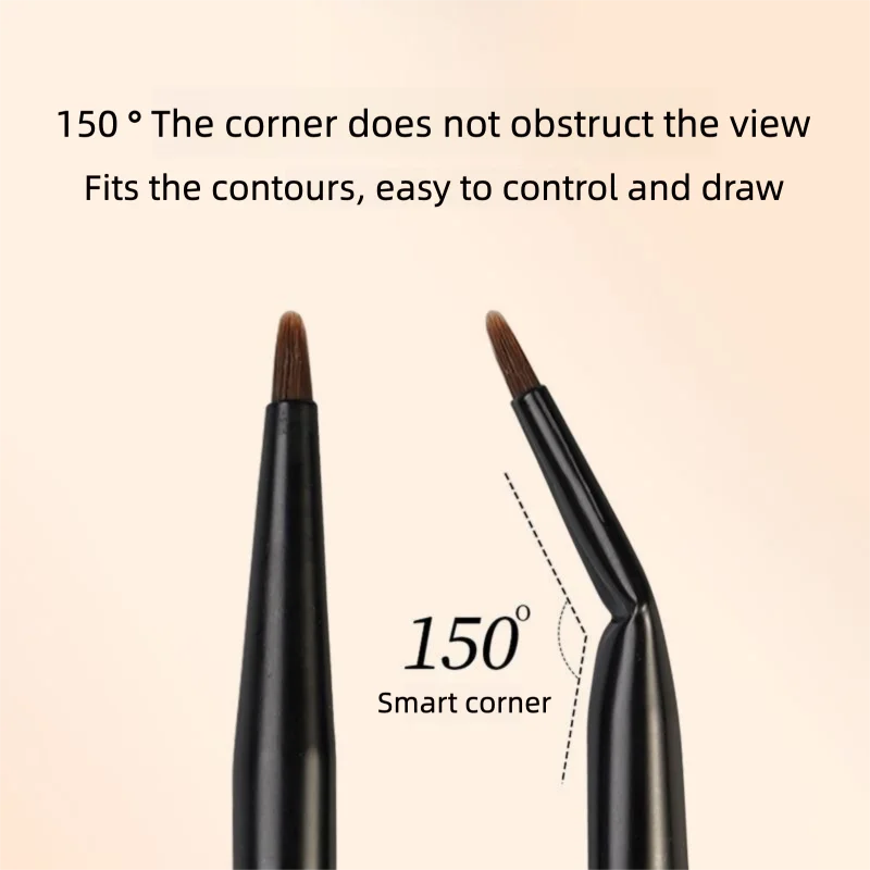 Cangyan Fine Eye Brush, Corner Eyeliner Brush, Right-angle Brush, Extremely Fine Makeup Brush, Under-eye Makeup Brush