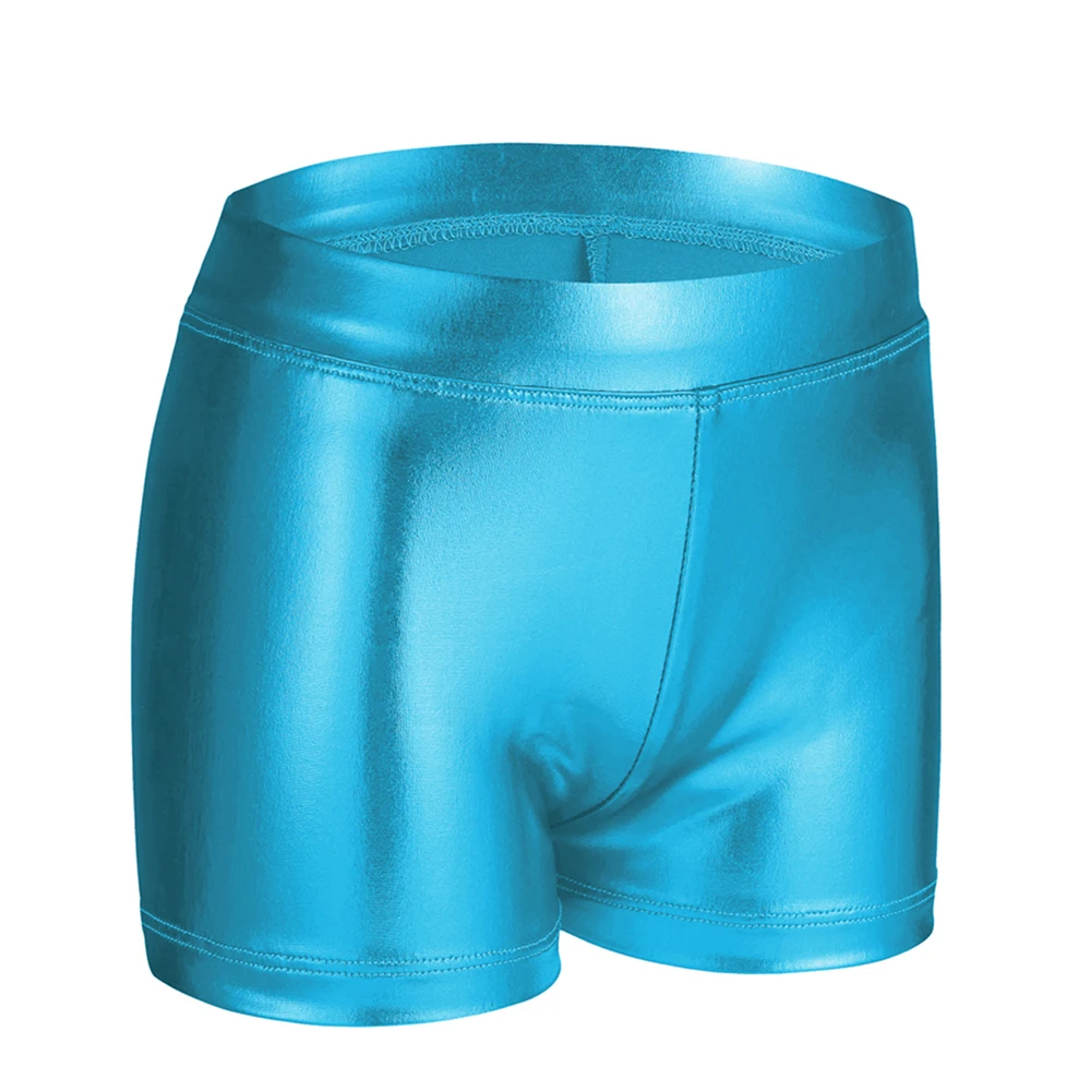 أطفال بنات بنين الجاز الرقص الحديث لامعة السراويل أداء زي قيعان معدنية الأطفال مرونة هالوين عروض المسرح الساخن #4