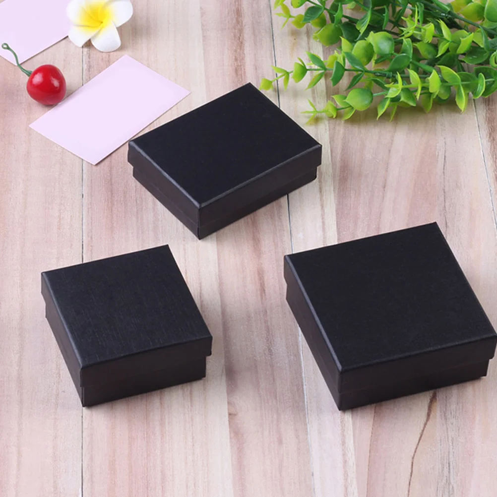 20 Pcs Jewelry Box Gift Small Earring Packing Boxes Bulk with Lids For Gifts Packaging Necklace