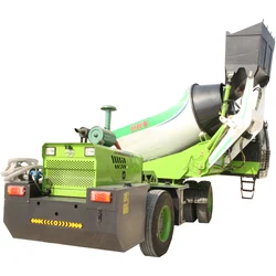 Hot sale Sand Cement Mixing Machine self loading concrete mixer truck with cement hopper