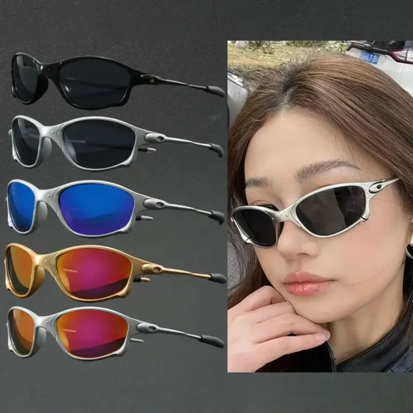 AliExpress NONE 1Pair Cool Men Women Polarized Sunglasses Cycling Glasses UV400 Fishing Sunglasses Bicycle Goggle Cycling Eyewear Riding Glasses