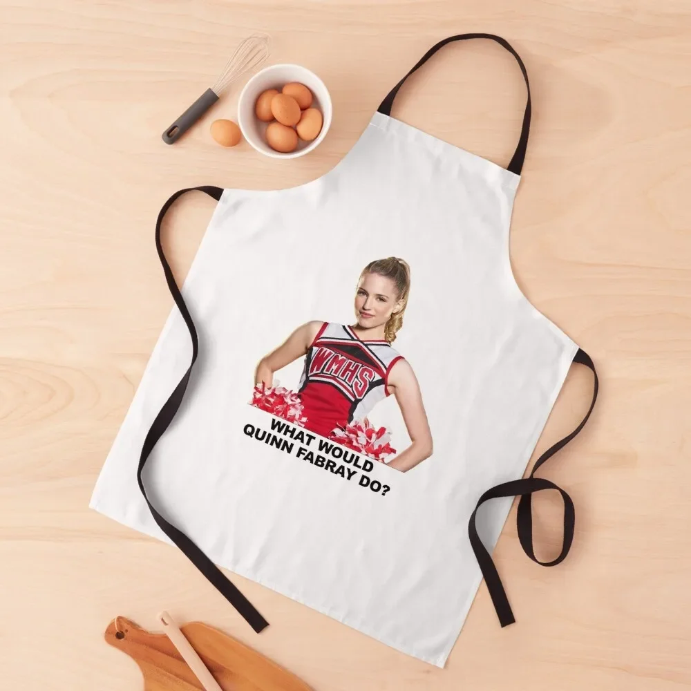 what would quinn fabray do Apron barber men Things For Home And Kitchen Waiter Uniforms Apron