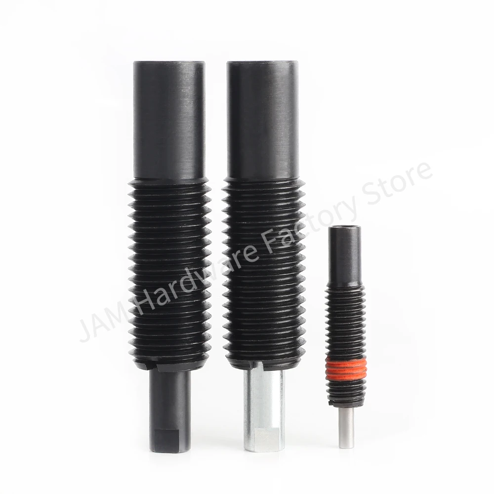 MJ519 Anti-Loosening Bolts Spring Plunger, Automation Components, Spring Plungers, Hexagon Lock Spring Screw and Pin With Thread