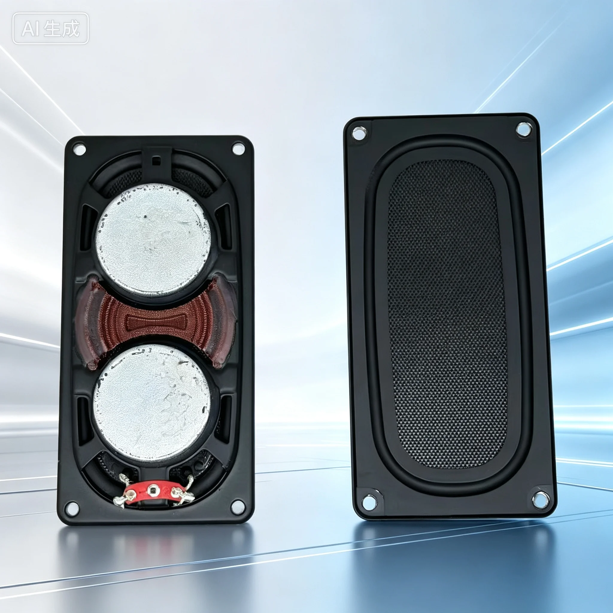 Speaker for Slim Rectangular Full Range Driver 118*58mm Waterproof Cone Large Voice Coil