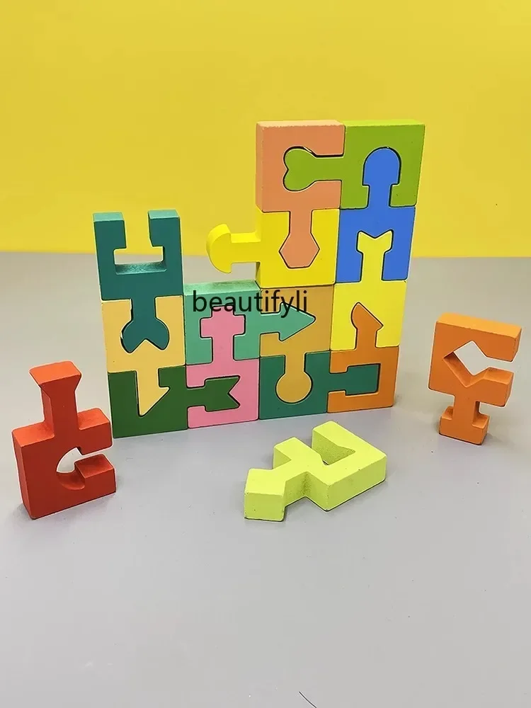 

Geometric shape matching building block hand-eye movement thinking training early childhood educational toys