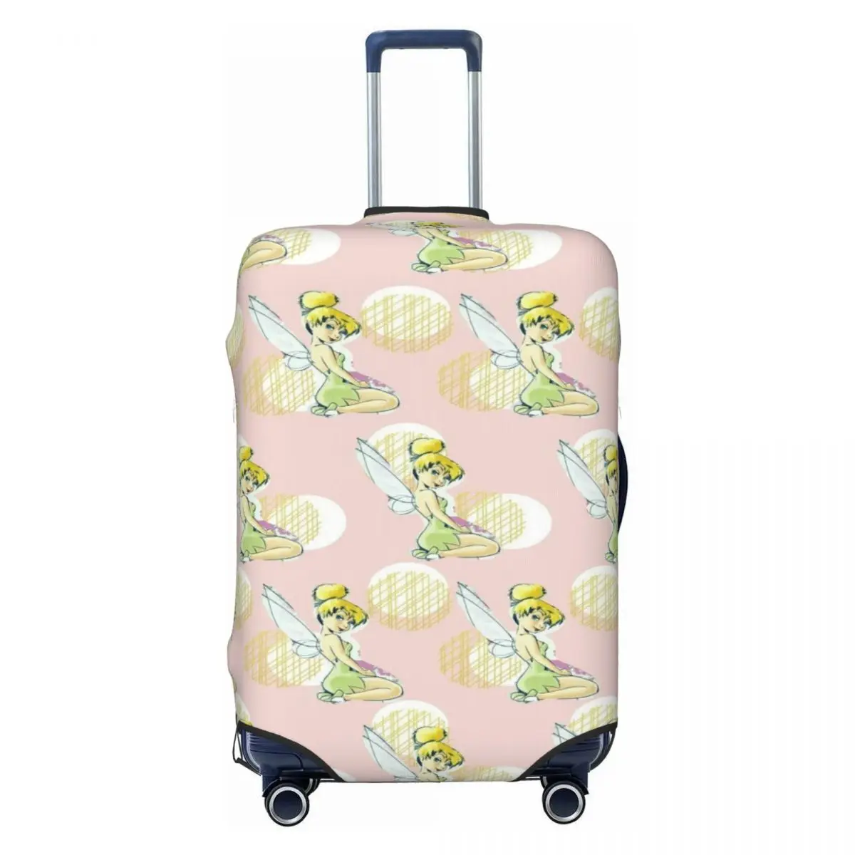 

Custom Tinker Bell Cartoon Suitcase Cover Washable Luggage Covers Protector for 18-32 inch