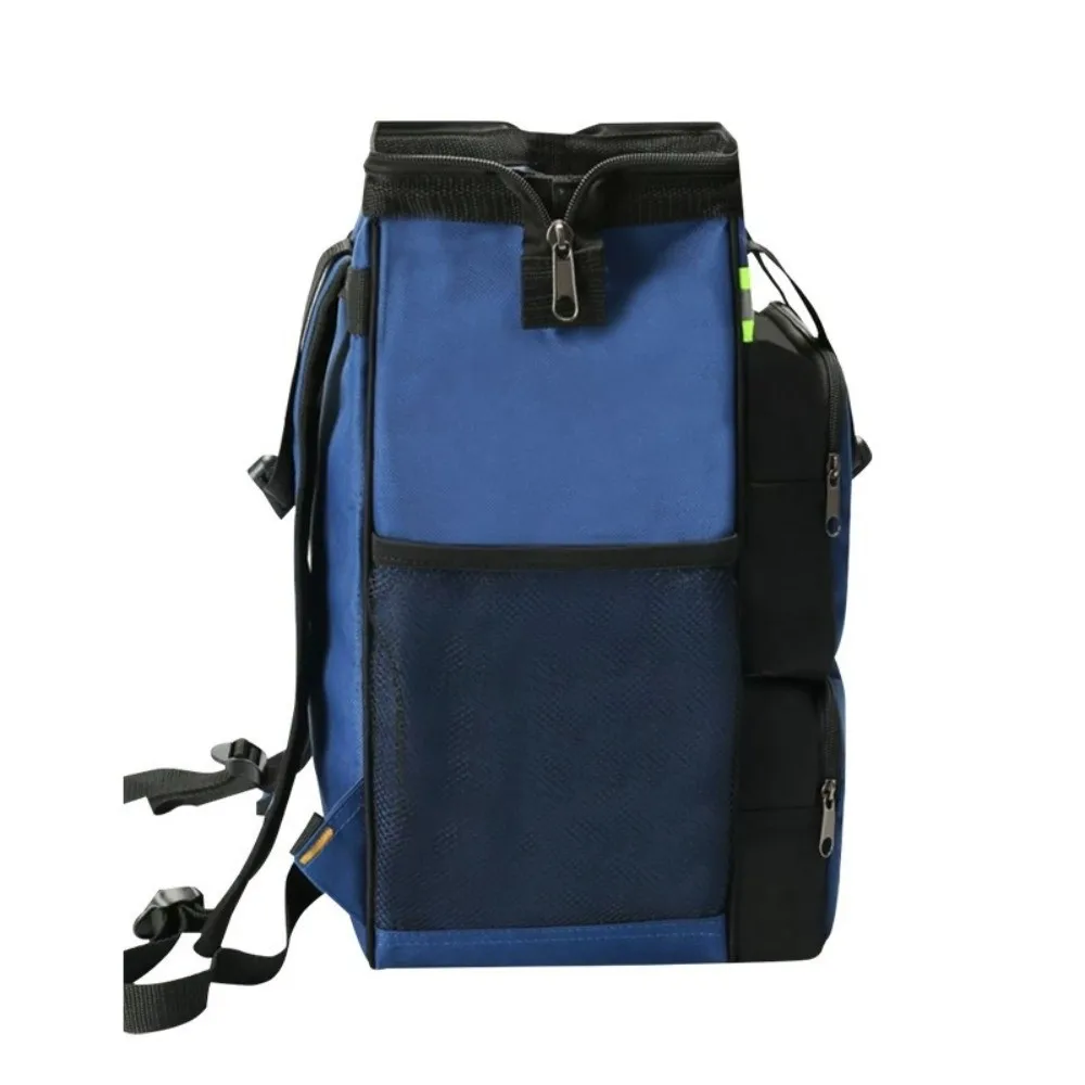 New Oxford Cloth Tool Backpack Waterproof Large Capacity Electrician Tool Bag Wear-resistant Thickened Toolkit