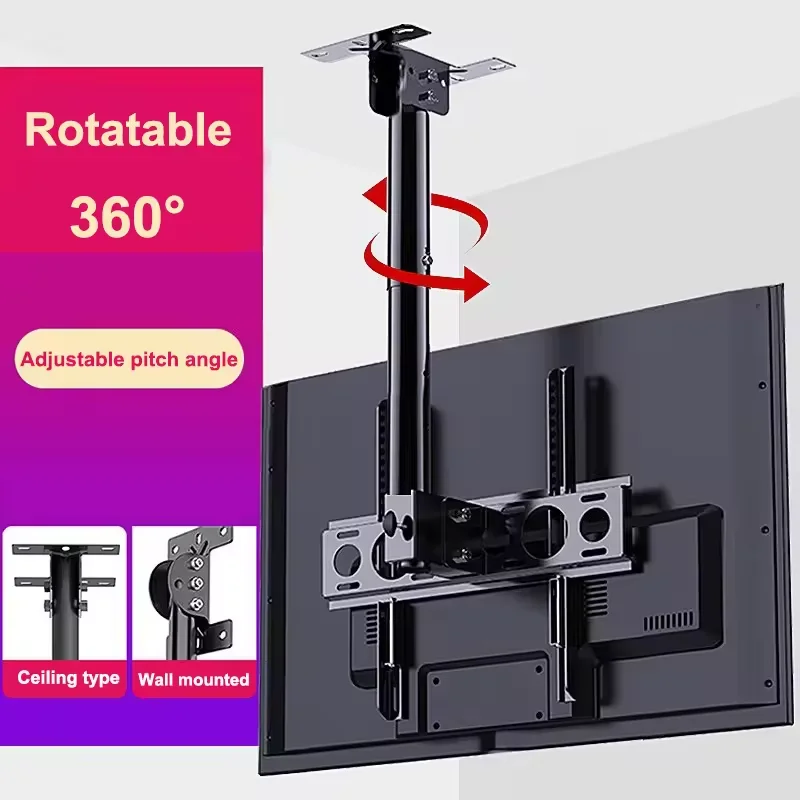 Ceiling TV Mount Full Motion TV Bracket for Most 32-75