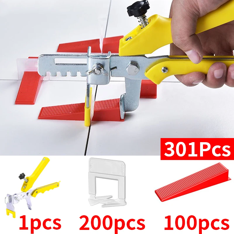 

Tile Leveling System Laying Level Wedges Alignment Spacers Leveler Locator Spacers Flooring Wall leveling System Concrete Tool
