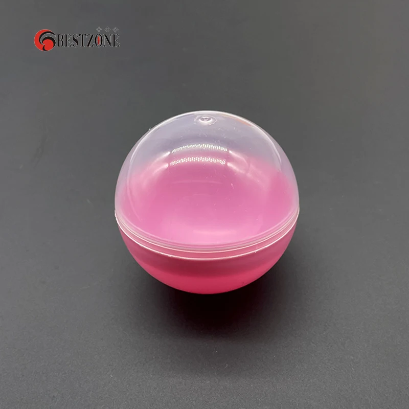 5Pcs D75MM About 3Inch 2.95‘ Empty Plastic Capsule Toys Round Surprise Balls Twisted For Kids Gift Draw A Lottery Raffle Capsule