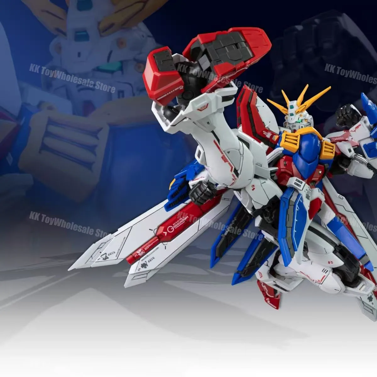 Novo fat cat 1/100 GF13-017NJ ii deus escala especial rg 1/144 versão ampliada kit modelo de montagem figura ação robô modelo plástico