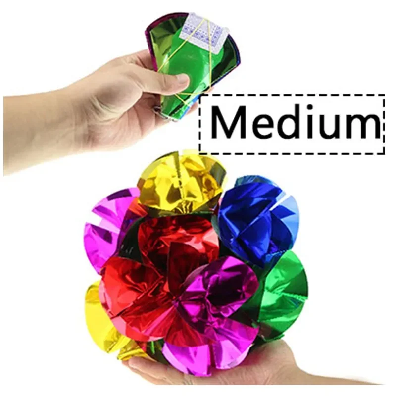 Empty Hand Appearing Flower Ball Spring Flowers Magic Tricks Stage Illusions Gimmick Prop Accessories Appear Large Bouquet Magia