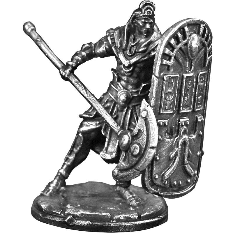 Exército de metal da mitologia egípcia, soldado antigo, brinquedos, modelo de figuras de ação, peças de jogo de tabuleiro, acessórios de ornamento em miniatura