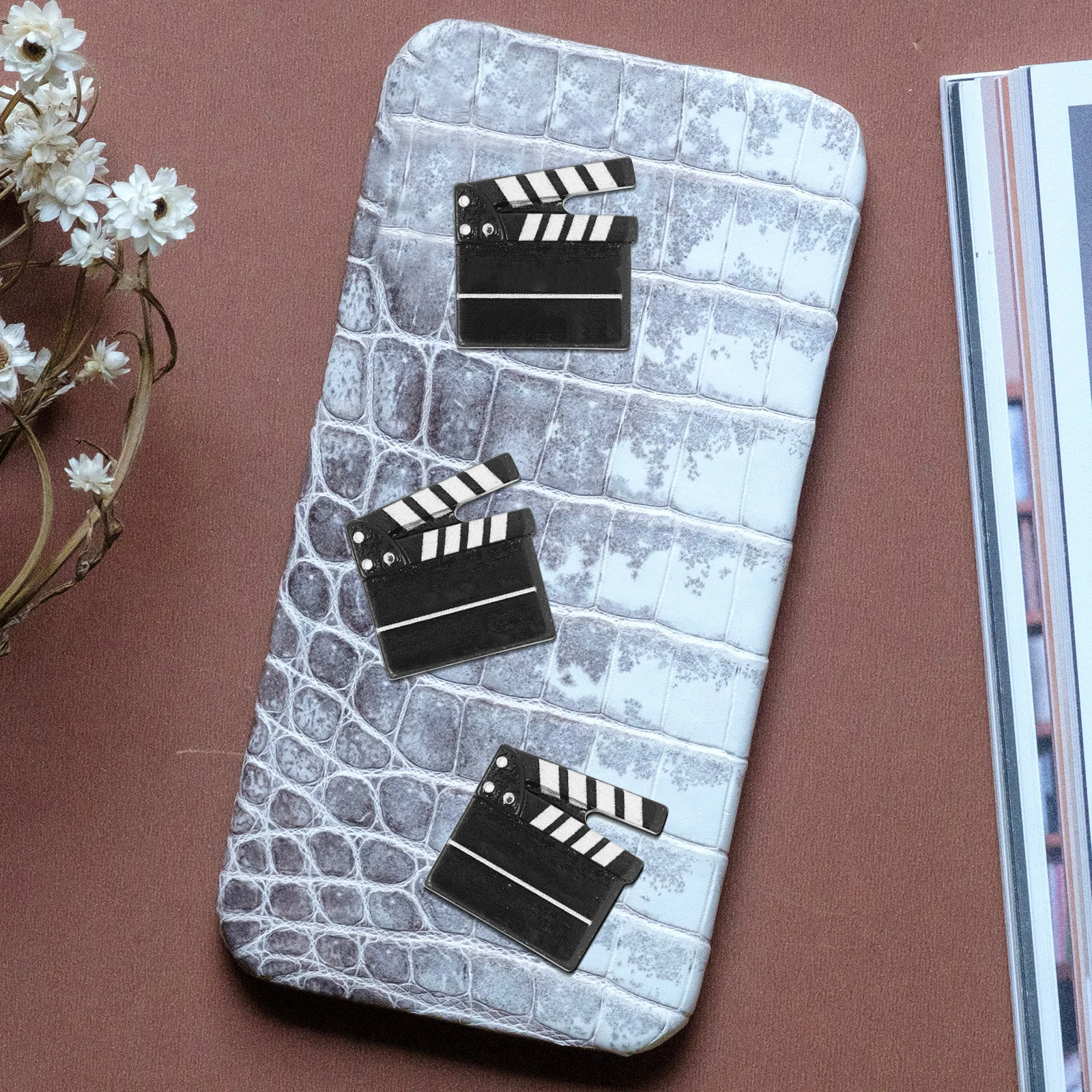 20 قطعة من ملحقات لوحة كلابر من الراتينج لتزيين جراب الهاتف وديكور إبداعي فكرة هدية فريدة من نوعها