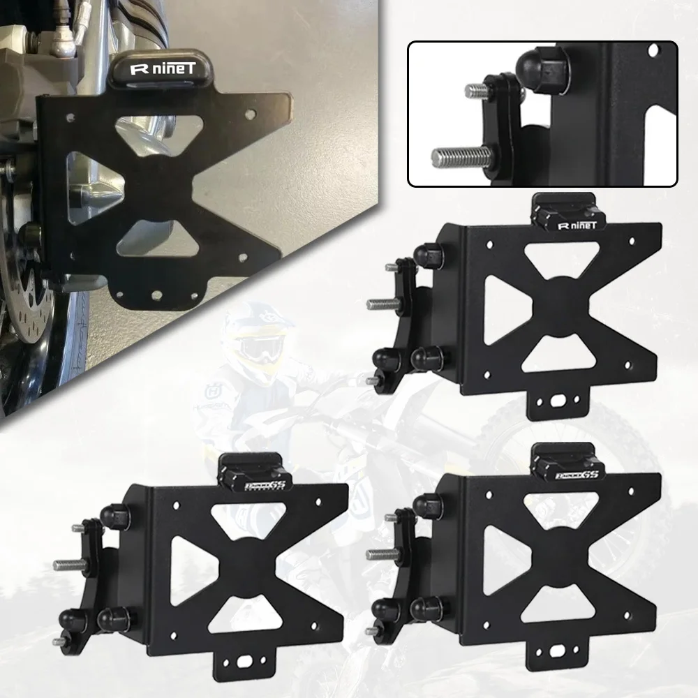 

Для BMW HP2 R1200GS Adventure R1200S R1200R R nineT Scrambler держатель номерного знака мотоцикла элиминатор регистрационный кронштейн