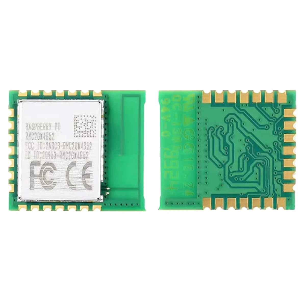 【GLAD】For Raspberry Pi Compatible 2.4Ghz Wifi4& Bluetooth 5.2 Wireless Radio Module 2 With Integrated Antenna