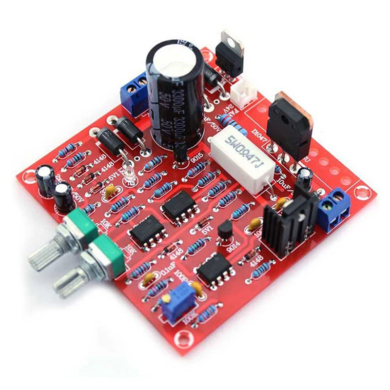 مجموعة DIY لمصدر الطاقة لتحديد التيار وتنظيم الجهد، 2mA-3A و0-30V DC، حماية قابلة للتعديل