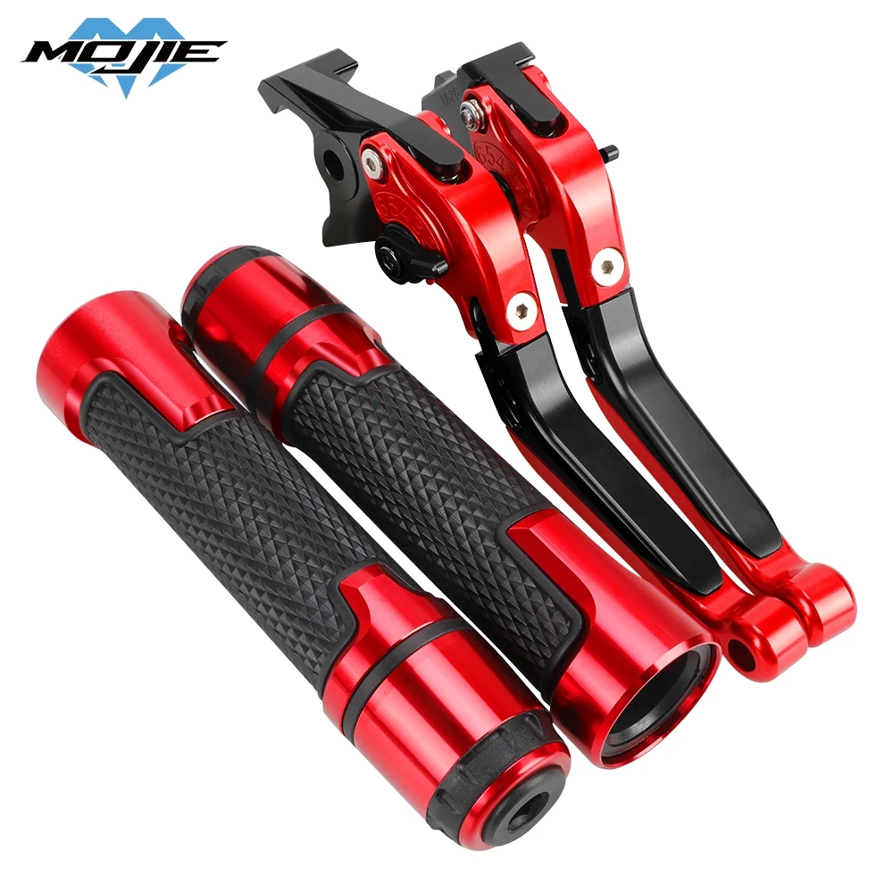 

FOR Aprilia RSV4 RSV4R FACTORY 2009-2023 Motorcycle Folding Extendable Adjustable Brake Clutch Levers Handlebar Hand Grips Ends