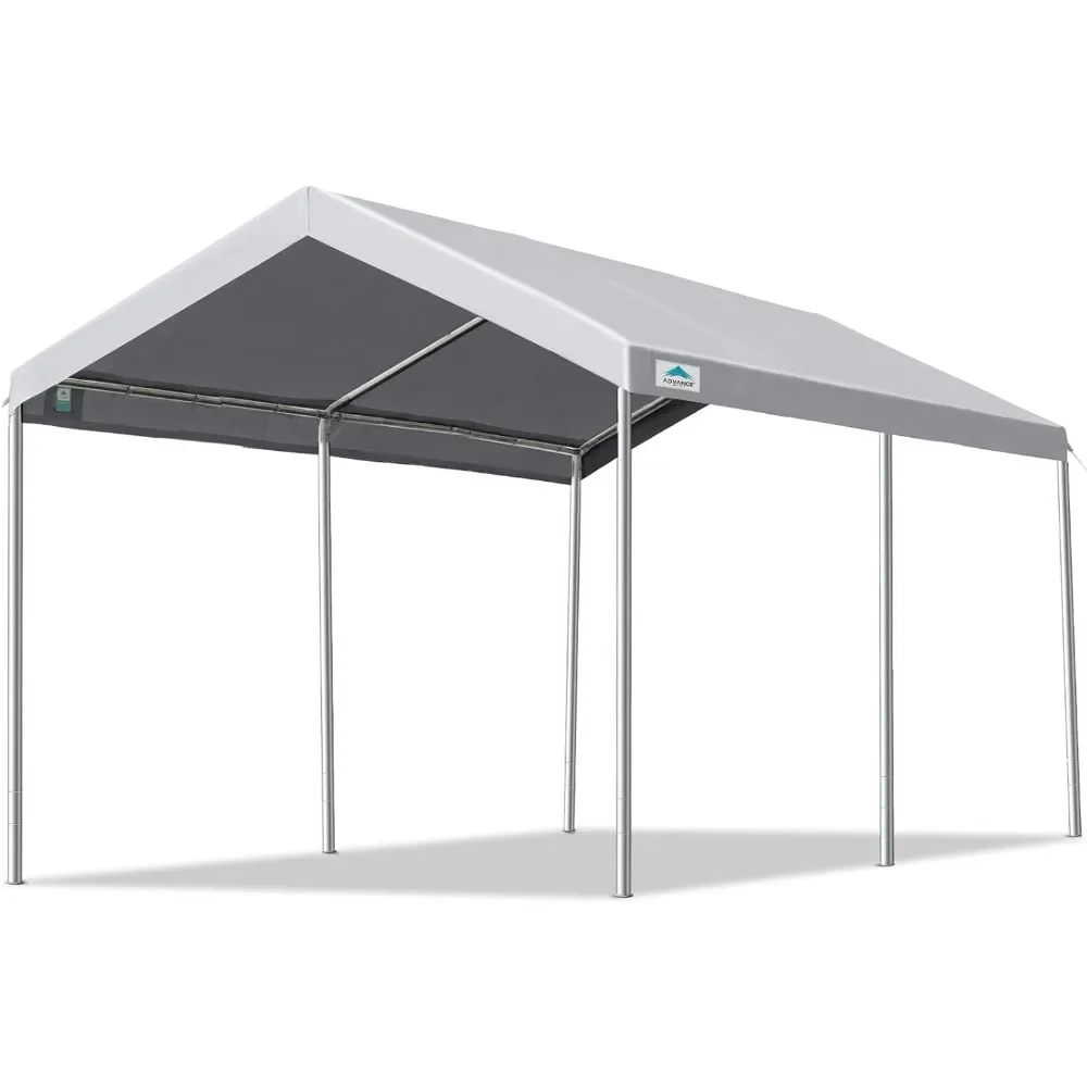 

Heavy Duty Carport Canopy – Multi-Use Shelter for Cars, Boats & Parties, Adjustable Height Design