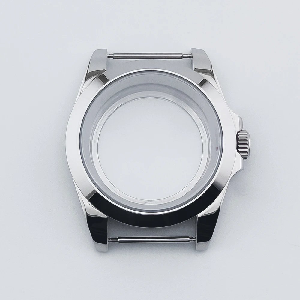 NEITON 36mm 39mm zilveren horlogekast saffierglas FitNH35 NH36 NH34 ETA2824 PT5000 beweging