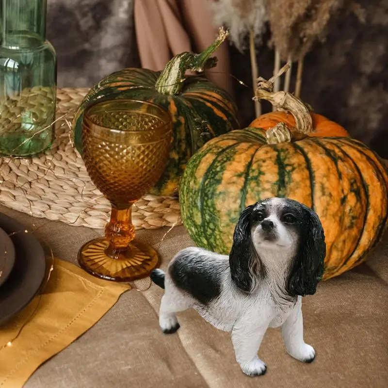 Figurines de chien en résine, Statues de chiot pour jardin, Basset Hound, ornements de cour, Sculptures de collection pour amoureux des animaux