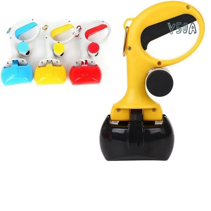 

Y50A-Pet Dog Feces Shovel Long Handle Feces Shovel Jaw Feces Shovel Pick Up Animal Feces Picker Outdoor Cleaning Tools