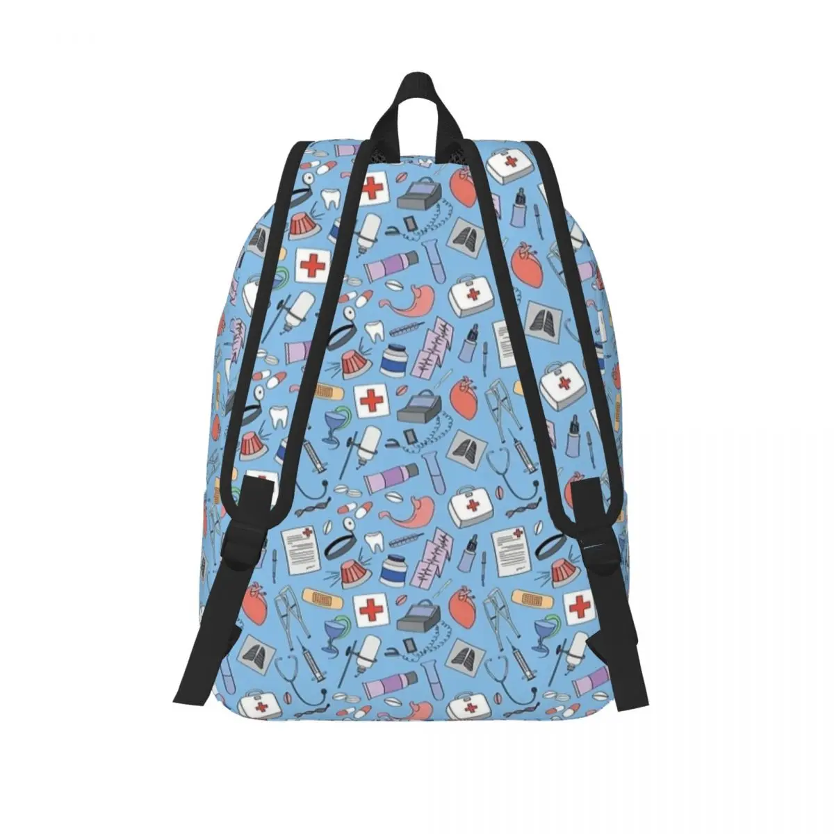 Krankens ch wester medizinische Tapete Rucksack Grundschule High College Schüler Buch Taschen Männer Frauen Tages rucksack Reisen