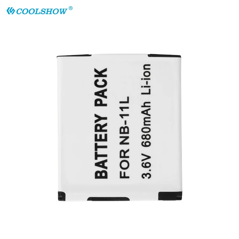 بطاريات 680mAh NB-11L NB 11L لكانون IS A2600 A2300 A2400 A3500 A4000IS IXUS 125 132 140 240 245 265 155 HS بطارية الكاميرا